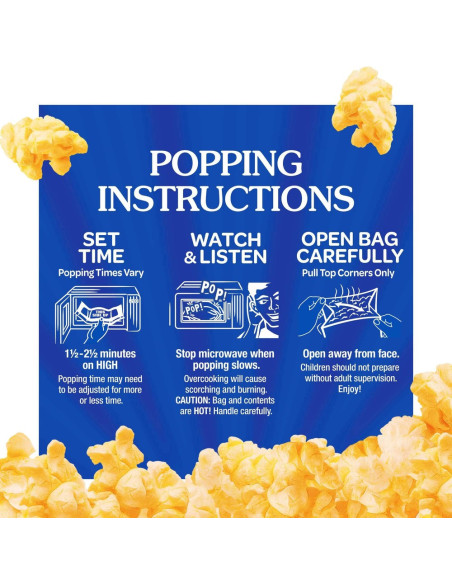 Act II Movie Theater Butter Popcorn, palomitas de microondas con mantequilla | My American Market