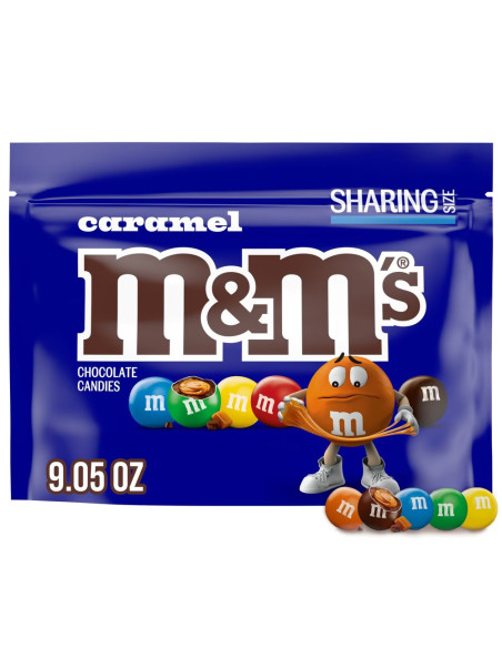 M&M's Caramel Sharing Size, chocolat au cœur de caramel | My American Market