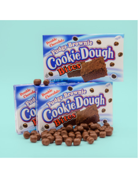 Cookie Dough Bites - Fudge Brownie Bites - My American Market
