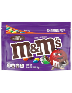 M&M's Dark Chocolate Sharing Size, chocolat noir | My American Market