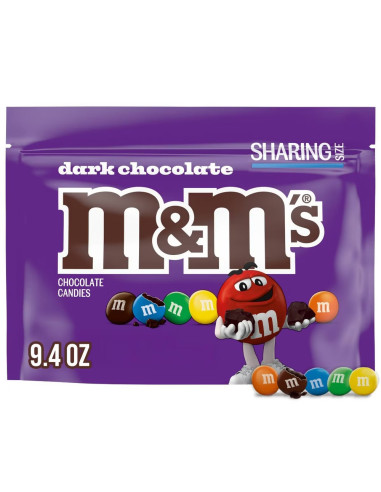 M&M's Dark Chocolate Sharing Size, chocolat noir | My American Market