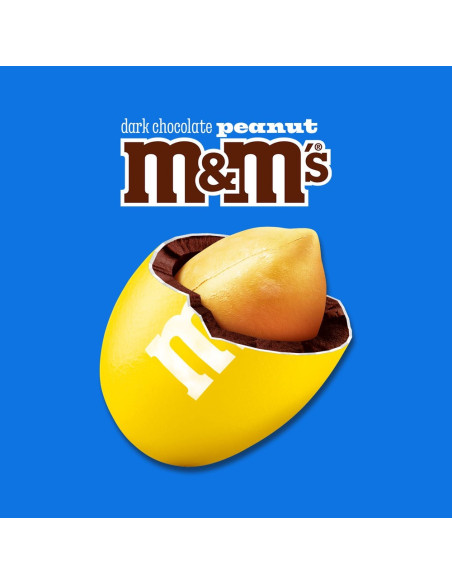 M&M's Dark Chocolate Peanut Sharing Size, cacahuète et chocolat noir | My American Market