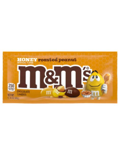 M&M's Honey Roasted Peanut, cacahuète grillée au miel | My American Market