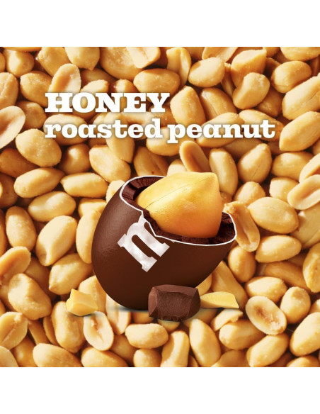 M&M's Honey Roasted Peanut, cacahuète grillée au miel | My American Market
