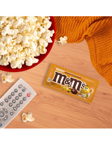 M&M's Honey Roasted Peanut, cacahuète grillée au miel | My American Market