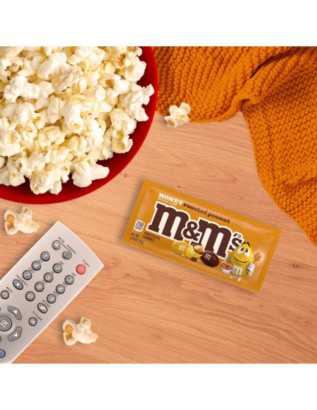 M&M's Honey Roasted Peanut, cacahuète grillée au miel | My American Market