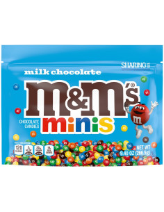 M&M's Minis Milk Chocolate Sharing Size, mini billes au chocolat au lait | My American Market