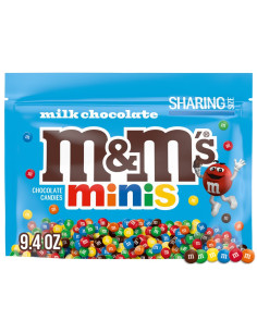 M&M's Minis Milk Chocolate Sharing Size, mini billes au chocolat au lait | My American Market 2