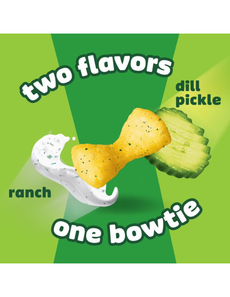 Pringles Mingles Dill Pickle & Ranch, snacks soufflés cornichon & ranch | My American Market