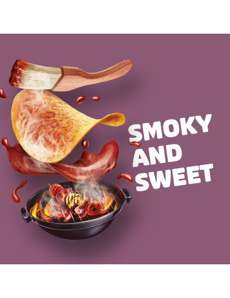Pringles Smoky Mesquite BBQ, patatas barbacoa ahumada con mezquite | My American Market