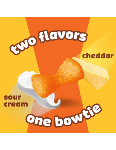 Pringles Mingles Cheddar & Sour Cream, snacks inflados cheddar y crema agria | My American Market