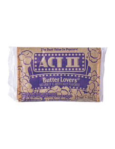 Act II - Butter Lovers Microwave Popcorn, pop-corn extra beurre | My American Market