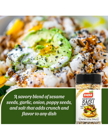 Badia - Everything Bagel Seasoning, especias para bagel | My American Market
