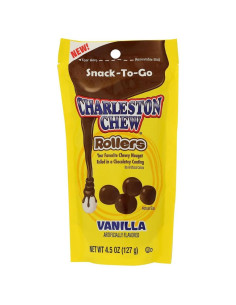 Charleston Chew - Rollers Vanilla, turrón vainilla y chocolate | My American Market