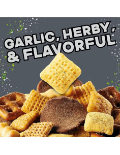 Chex Mix - Bold Garlic & Herb, aperitivo aglio ed erbe | My American Market 2