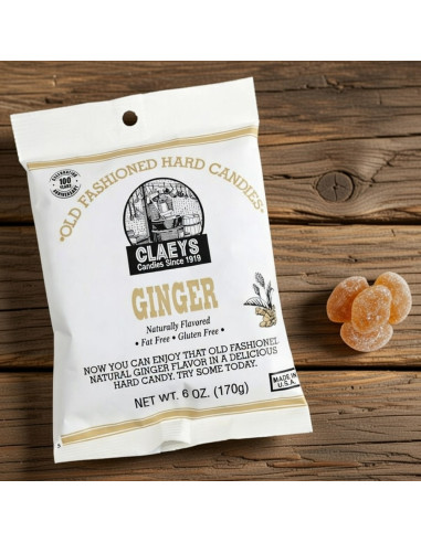 Claeys - Old Hard Candy Ginger | My American Market