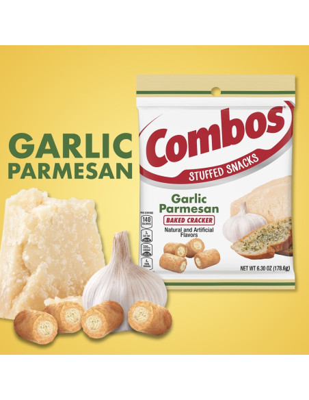 Combos Baked Cracker Garlic Parmesan 178,6g - My American Market