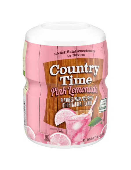 Country Time - Drink Mix Pink Lemonade, limonata rosa | My American Market