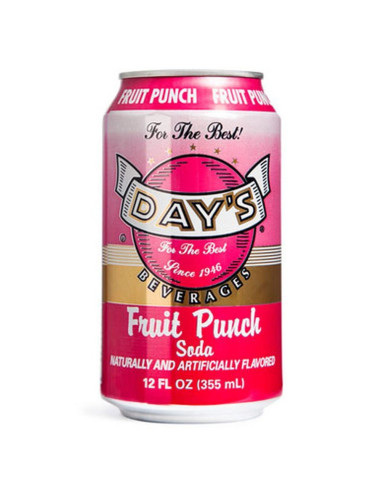 Day's Soda - Fruit Punch, refresco ponche de frutas | My American Market