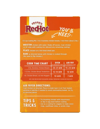 Frank's RedHot - Buffalo Seasoned Coating Mix | My American Market