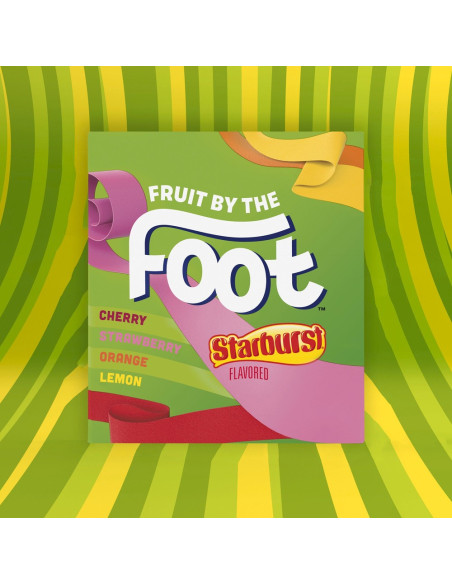 Fruit By The Foot - Starburst 6 Rolls, nastri alla frutta | My American Market
