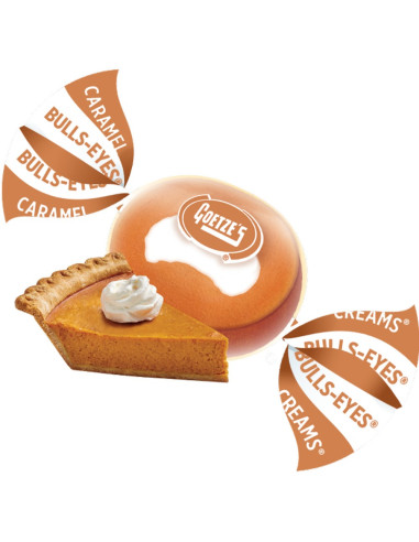 Goetze's - Caramel Creams Pumpkin Pie, caramelle zucca | My American Market