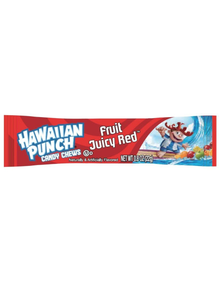 Hawaiian Punch - Chews Fruit Juicy Red, barrita masticable | My American Market