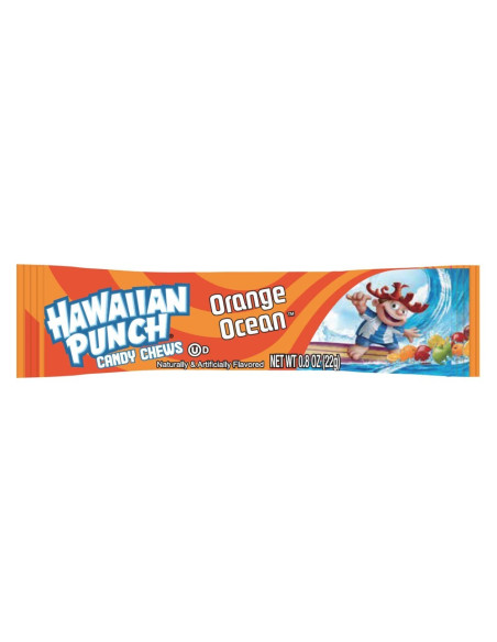 Hawaiian Punch - Chews Orange Ocean, barrita de naranja | My American Market