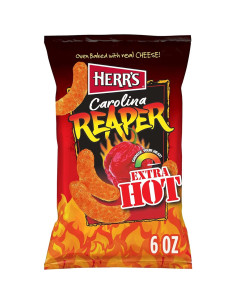 Herr's - Carolina Reaper Extra Hot Cheese Curls | My American Market