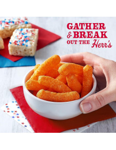 Herr's - Carolina Reaper Extra Hot, soffiati al formaggio piccanti | My American Market 2