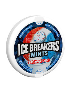 Ice Breakers - Mints Snow Cone, pastilles granité | My American Market