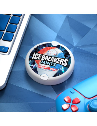 Ice Breakers - Mints Snow Cone, pastillas granizado | My American Market