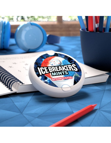 Ice Breakers - Mints Snow Cone, pastilles granité | My American Market