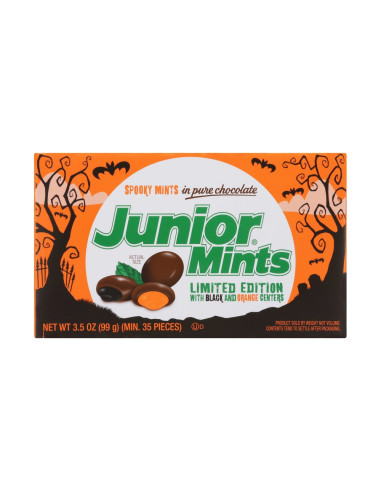Junior Mints - Spooky Mints, chocolat noir menthe Halloween | My American Market