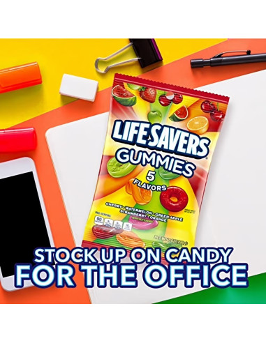 Life Savers - Gummies 5 Flavours, bonbons gélifiés | My American Market