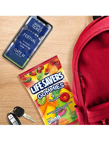 Life Savers - Gummies 5 Flavours, bonbons gélifiés | My American Market