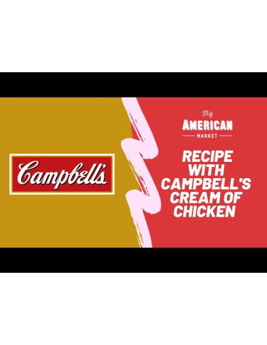 Campbell's - Cream of Chicken (soupe condensée au poulet) - My American Market