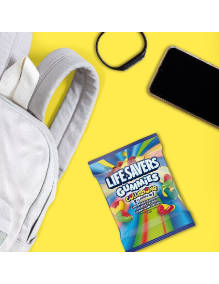 Life Savers - Gummies Collisions, caramelle gommose due gusti | My American Market