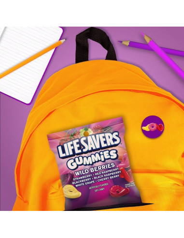Life Savers - Gummies Wild Berries, gominolas de bayas | My American Market
