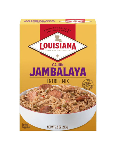 Louisiana Fish Fry - Cajun Jambalaya Entrée Mix | My American Market