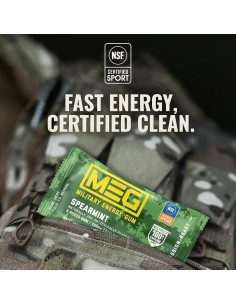 Military Energy Gum - Spearmint, gomma alla caffeina | My American Market 2