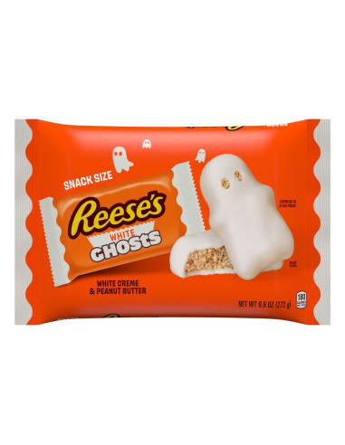 Reese's - Peanut Butter White Ghosts Snack Size, Halloween | My American Market