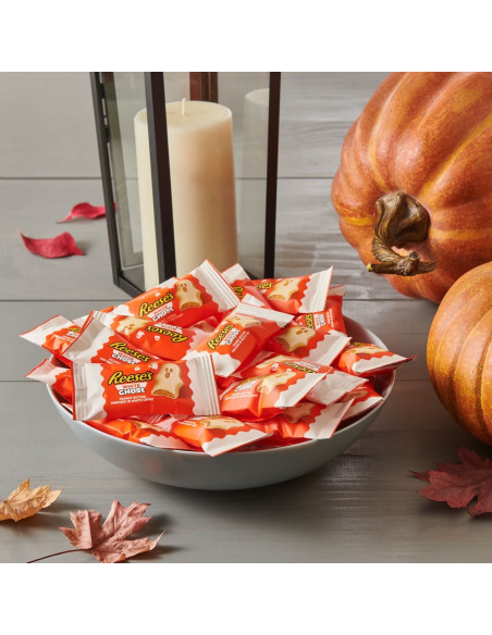 Reese's - Peanut Butter White Ghosts Snack Size, Halloween | My American Market