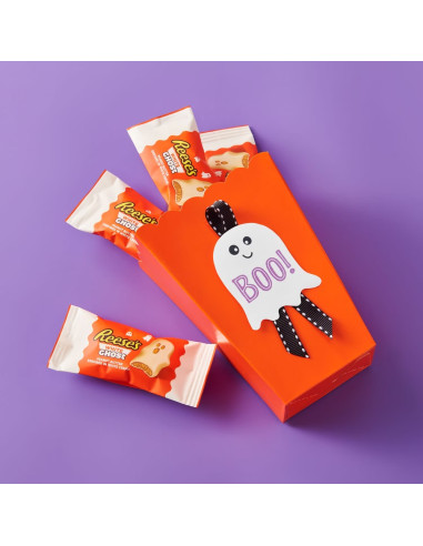 Reese's - Peanut Butter White Ghosts Snack Size, Halloween | My American Market