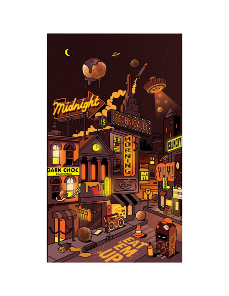 Reese's Puffs Dark Chocolate, céréales chocolat noir cacahuète | My American Market