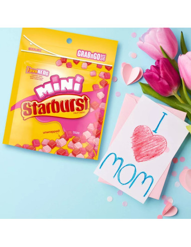 Starburst - Fruit Chews Mini FaveREDs, gusti rossi | My American Market