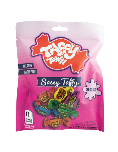 Taffy Town - Sassy Taffy, caramelle acidule | My American Market