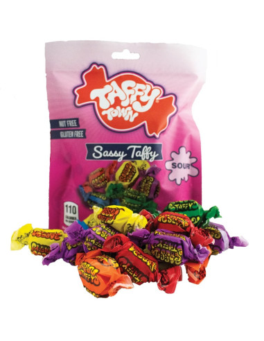 Taffy Town - Sassy Taffy Sour Salt Water Taffy | My American Market