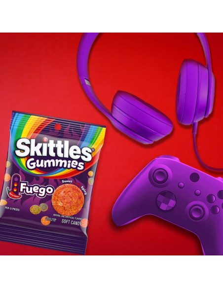 Skittles - Gummies Fuego, gélifiés fruités pimentés | My American Market
