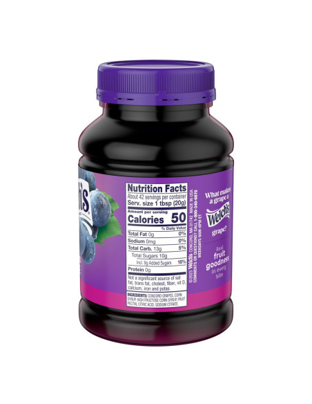 Welch's - Concord Grape Jelly, gelatina di uva | My American Market
